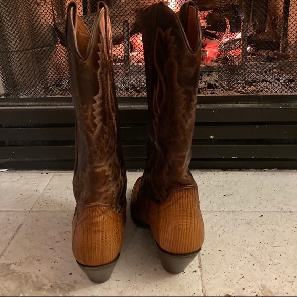 Dan Post Western Lizard Boots - Picture 4 of 8